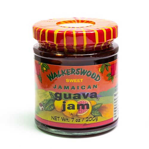 This exotic tropical fruit is high in vitamin c. Hand picked Guavas are simmered in Lime juice to make a tasty spread for toast or crackers or as a glaze or filling for baked products.