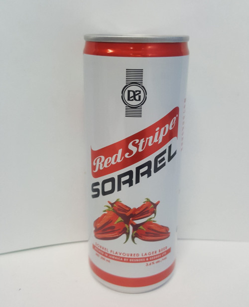 Bring the vibrant spirit of the Caribbean right to your glass. Red Stripe Sorrel is a revolutionary, naturally flavoured full-strength beer that marries Jamaica’s favorite lager with sweet sorrel and a warm kick of ginger. Featuring a rich crimson color and a delicate spiced aroma, it offers a smooth, crisp finish that keeps you coming back for another sip.