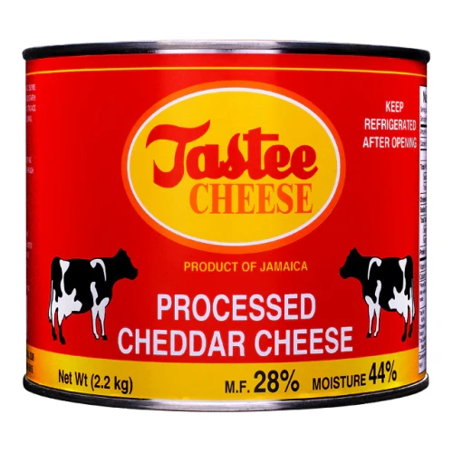 Tastee Cheese is a taste Jamaicans know and love worldwide. Tastee cheese is a blend of the finest cheese which gives it its unique taste. This is a must have at Easter time and enjoyed year round. Tastee Cheese is the cheese of choice for Jamaicans and is often eaten with Jamaican Spice Bun. Tastee Cheese is a nutritious and delicious product that provides vitamins and minerals to the consumer.
