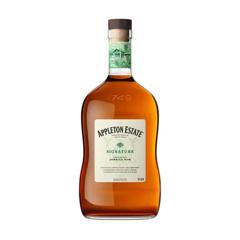 Experience the authentic taste of Jamaica with Appleton Estate Signature Jamaica Rum. Expertly crafted from premium Jamaican sugar cane and aged in oak barrels, this smooth, medium-bodied rum offers vibrant notes of orange peel, dried apricot, vanilla, and subtle spice, finished with a rich, lingering warmth.