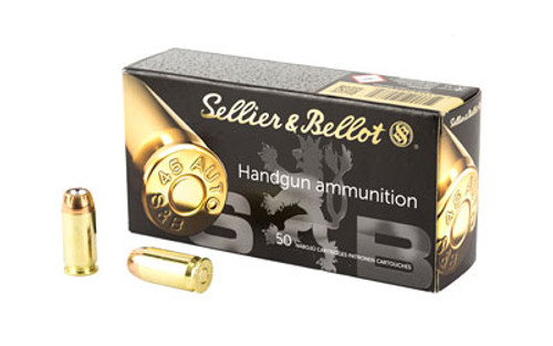 S&B 45 ACP 230 Grain JHP 50 Rounds