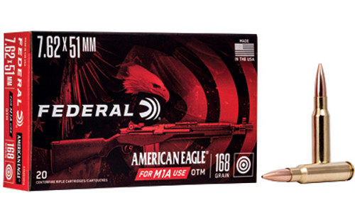 Federal American Eagle 762X51 168 Grain M1A 20 Rounds