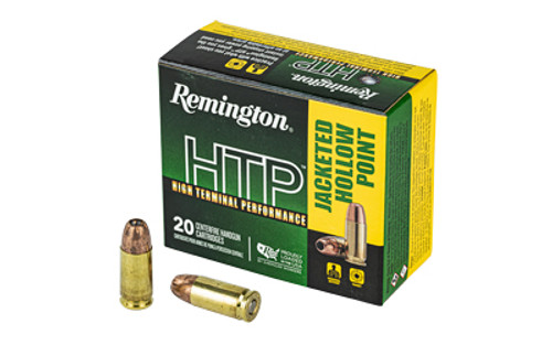 Remington HTP 9MM +P 115 Grain JHP 20 Rounds