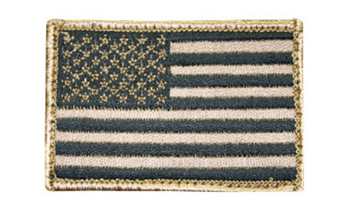 Blackhawk American Flag Patch Hook & Loop Tan/Black
