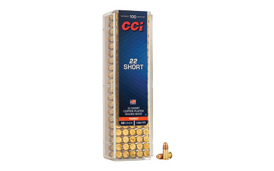 CCI 22 Short Ammo 100 Rounds