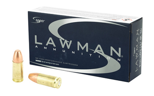 Speer Lawman 9 MM 147 Grain TMJ 50 Rounds