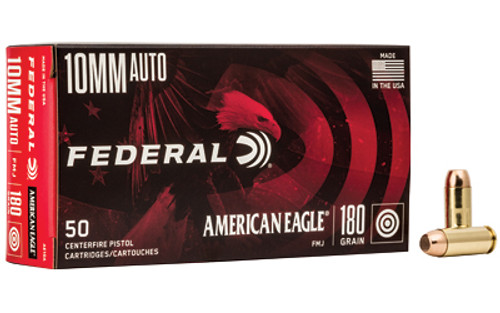 Federal American Eagle 10MM 180 Grain FMJ 50 Rounds