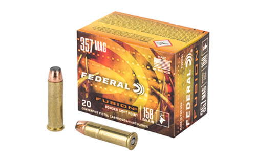 Federal Fusion 357 Magnum 158 Grain 20 Rounds