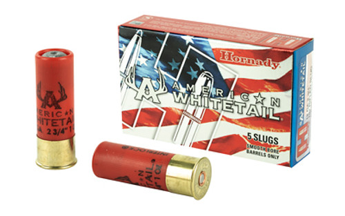 Hornady 12 Gauge Rifled Slug 1 oz AW 5 Rounds