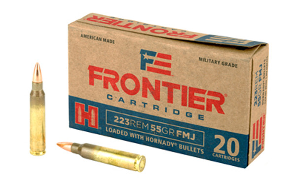 Frontier 223 Remington 55 Grain FMJ 20 Rounds