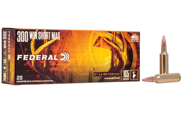 Federal Fusion 300 WSM 165 Grain 20 Rounds