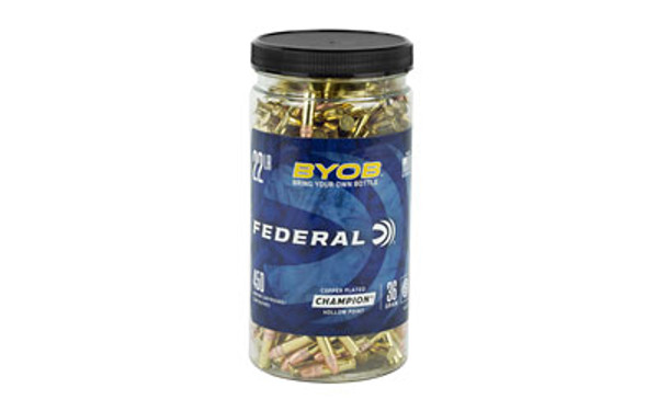 Federal 22 LR 36 Grain CPHP BYOB Bucket 8-450 Round Containers