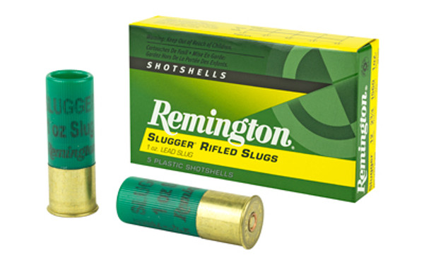 Remington Slugger 12 Gauge 2.75" 1 oz 5 Rounds