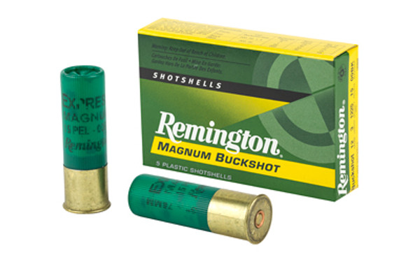 Remington Express Magnum 12 Gauge 3" 00 Buck 5 Rounds