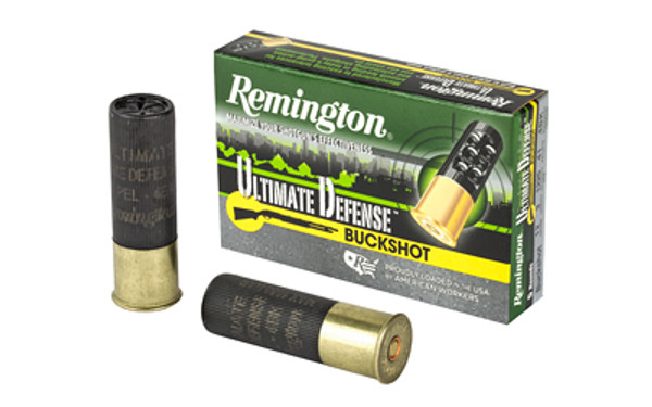 Remington Ultra Defense 12 Gauge 3" 4 Buck 5 Rounds