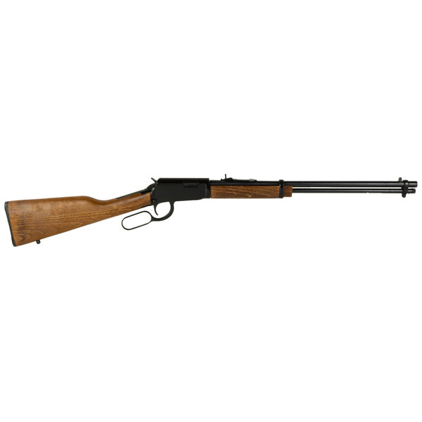 Rio Bravo Lever Action Rifle 22 WMR 20" Round Barrel Black Oxide