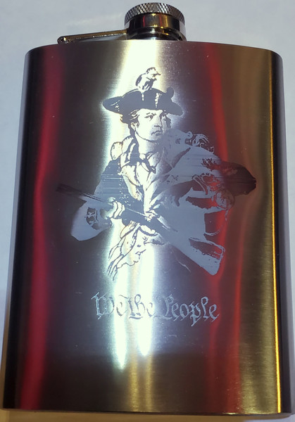 Stainless Steel Flask 8 oz. Patriot