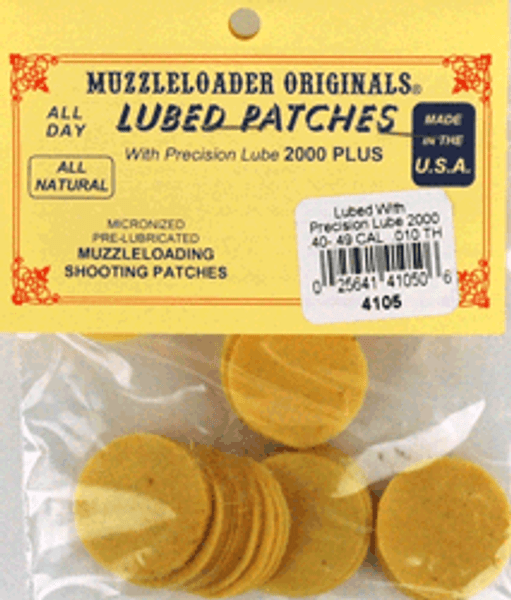 Muzzleloader Original Wonder Patch .40-49 .010 thick 100 pack