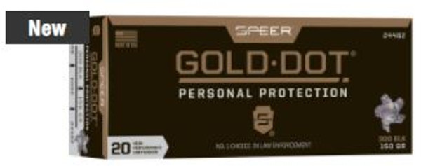 Speer Gold Dot 300 Blackout 150 Grain HP 20 Rounds