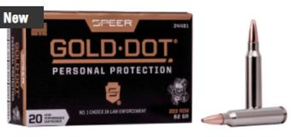 Speer Gold Dot 223 Remington 75 Grain HP 20 Rounds