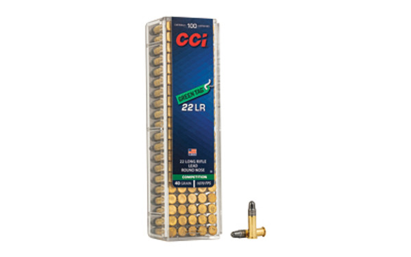 CCI 22 LR Green Tag Competition 100 Rounds