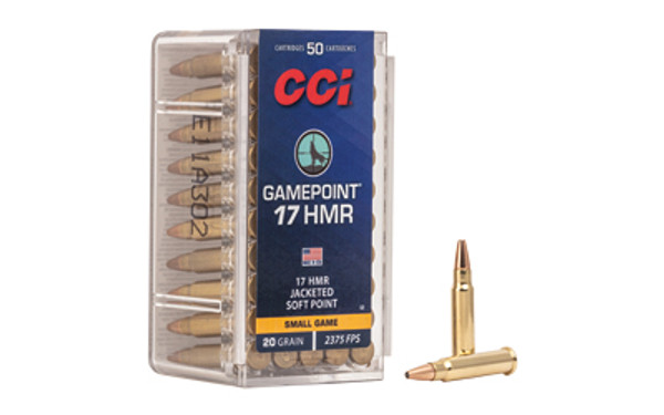 CCI 17 HMR 20 Grain Game Point 50 Rounds