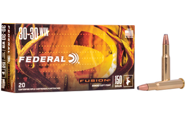 Federal Fusion 30-30 Winchester 150 Grain FN 20 Rounds