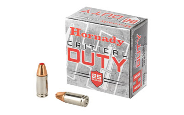 Hornady 9MM 135 grain Critical Duty 25 rounds