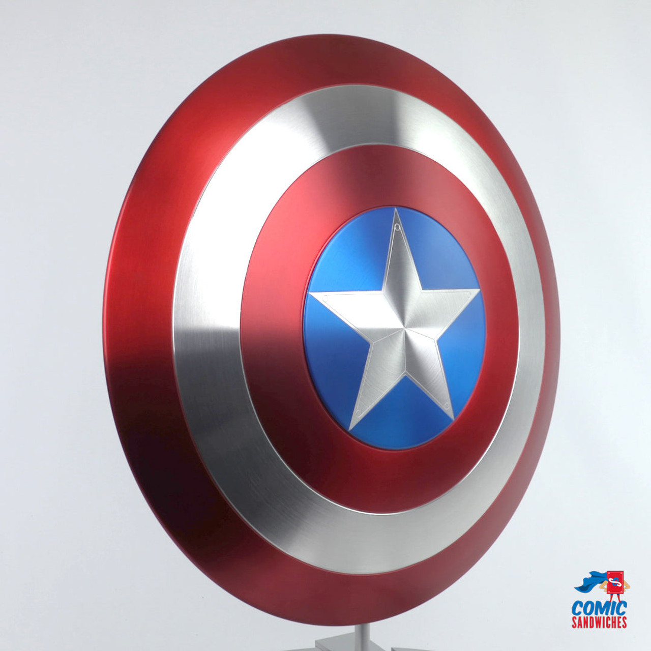 Captain America Shield - Metal Prop Replica - Screen Replica - 1:1 Scale