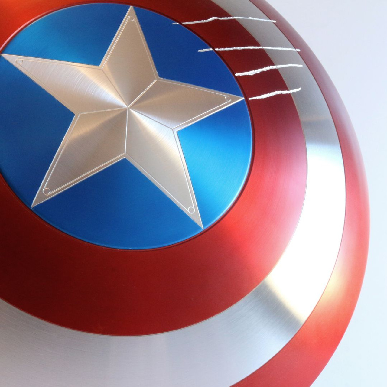 Captain America Shield - Metal Prop Replica - Screen Accurate - 1:1 Scale  Shield