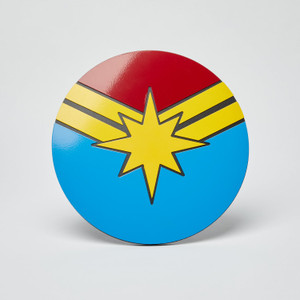 Captain Marvel Wall emblem - Comic Sandwiches Captain Marvel Wall emblem - Comic Sandwiches