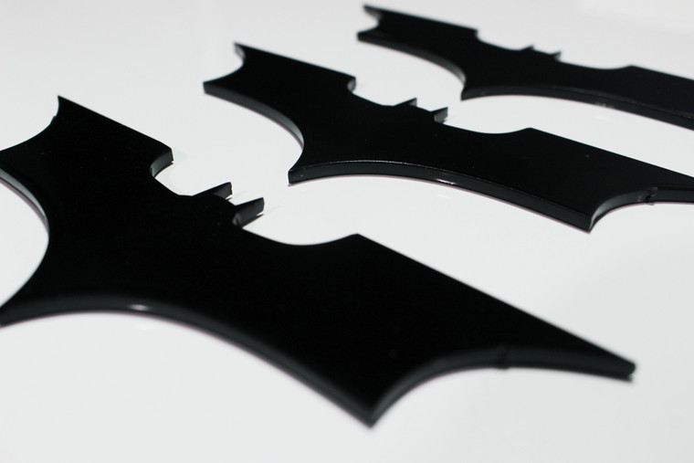 Dark Knight Batarangs - Precision Cut Steel - Comic Sandwiches