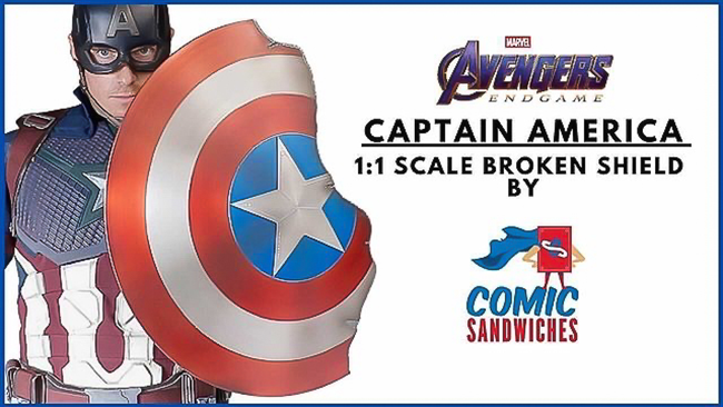 cosplay chris custom collectibles captain america captain america shield captain america cosplay cosplayer influencer metalwork comic sandwiches