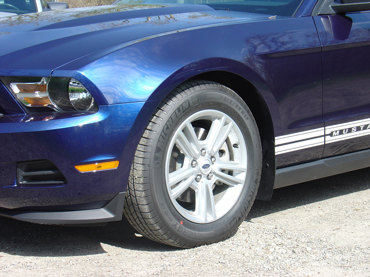 2010-2014 Mustang Stone Guards, Front pair all models