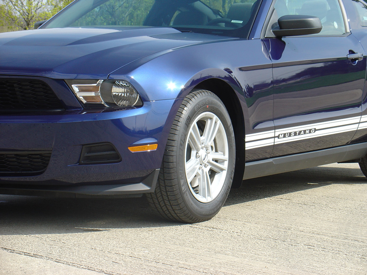 2010-2014 Mustang Stone Guards, Front pair all models