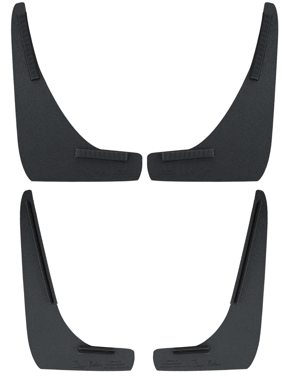 2024-2026 Mustang Splash Guards, Full Set