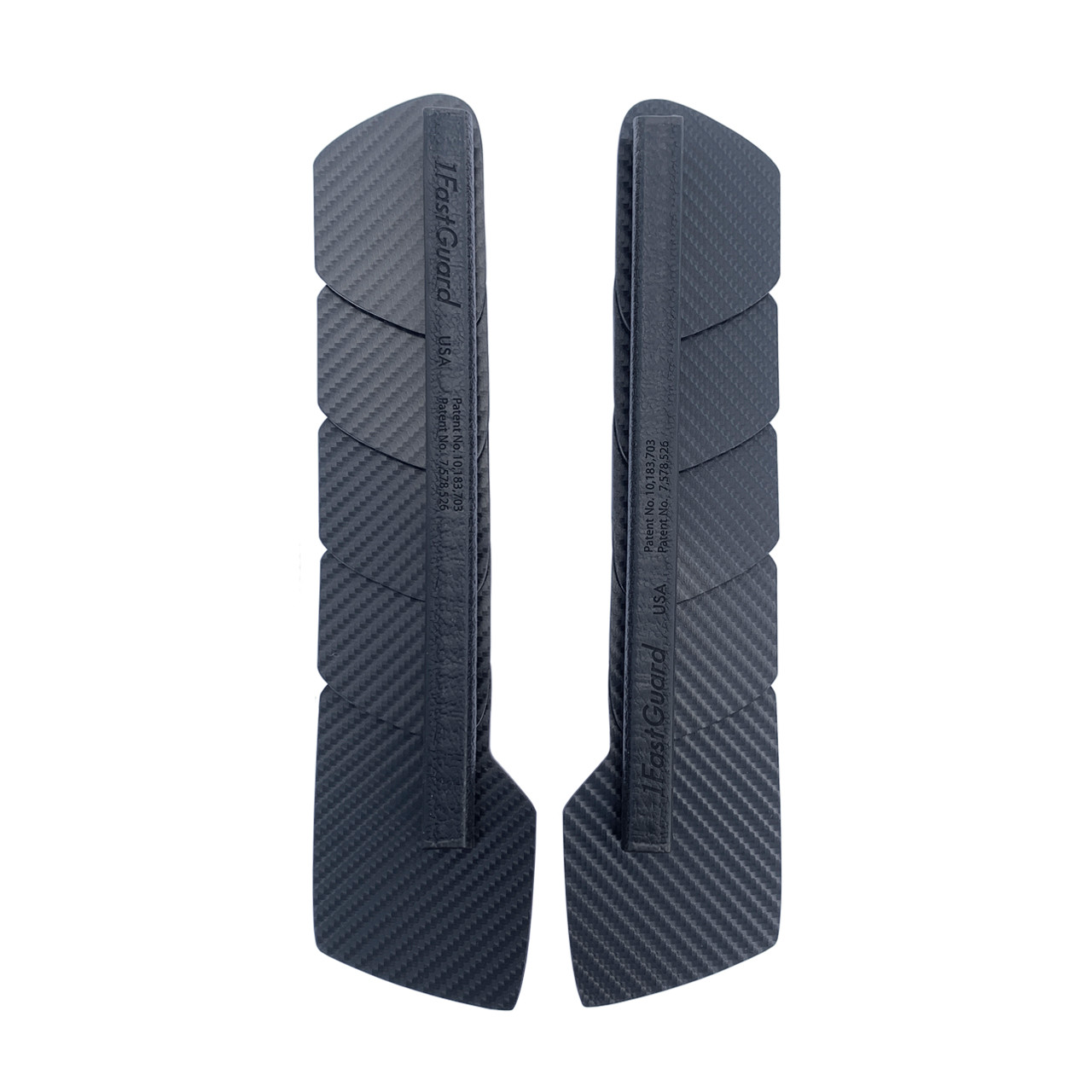 Dry Carbon Fiber look Skins - 1FastGuard stone guards