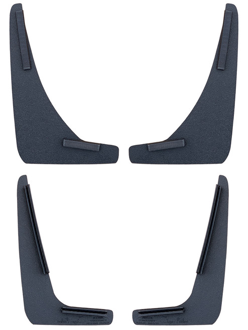 2024-2026 Mustang Splash Guards, Full Set