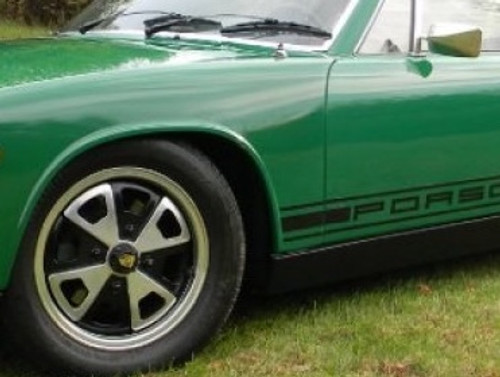 1974 Porsche 914 front fender flange for 1FastGuard stone guards