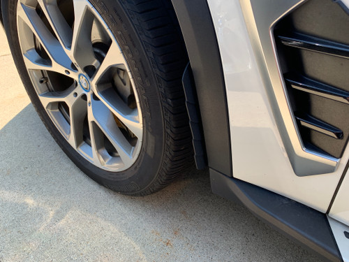 2019-2025 BMW X5 Style W front 1FastGuard stone guards/low profile mudflaps