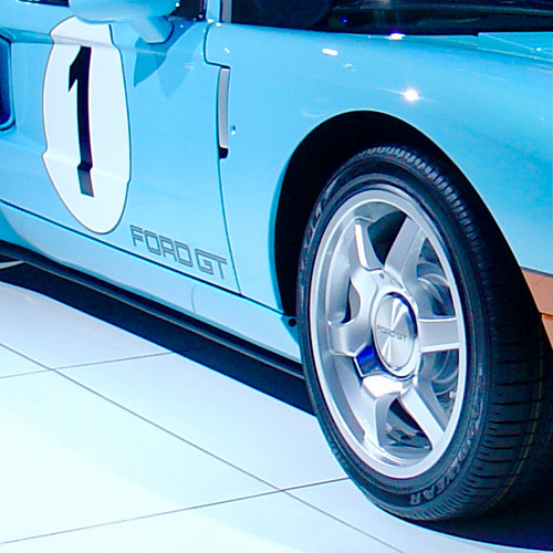 2005-2006 Ford GT wheel opening flange.