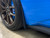 2024 Grabber blue Mustang with Jflaps stone guards behind front