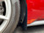 Inside view of front Jaeger Brothers splash guards for 2024-2025 Mustangs