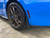 Grabber blue Mustang with Jflaps stone guards behind rear