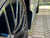 Low profile Touring Guard on fender flange, low view
