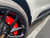 2025 Porsche Macan GTS with 1FastGuard stone guards with MiniFlap on front, inside view