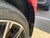 2017-2020 Toyota 86 rear Touring Guard 1FastGuard stone guards inside view with mud flaps