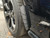Ford Expedition with front 1FastGuard stone guards. Close up.