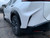 2023-2026 Lexus RZ with 1FastGuard Touring Guard stone guards on front and rear. low from rear