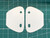 Drift White Carbon Fiber Skins, Style A - 1FastGuard stone guards